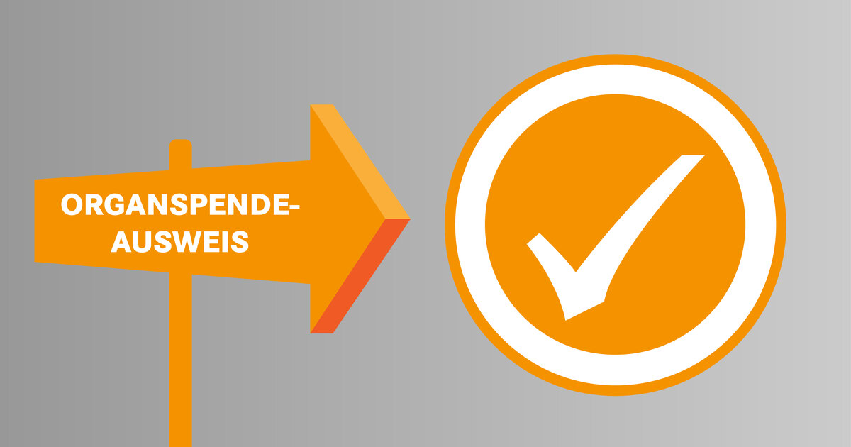 Organspende-Ausweis